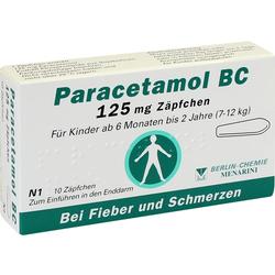 PARACETAMOL BC 125MG