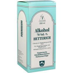 ALKOHOL 70 VOL % HETTERICH