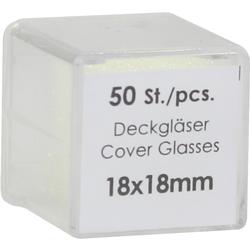 DECKGLAESER 18X18MM