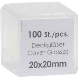 DECKGLAESER 20X20MM