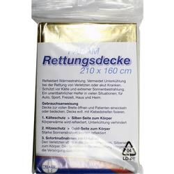 RETTUNGSDECKE GOLD/SILBER