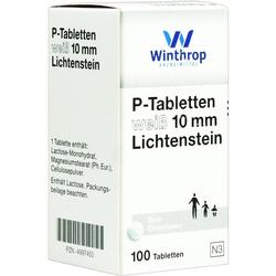 P TABLETTEN WEISS 10MM LI