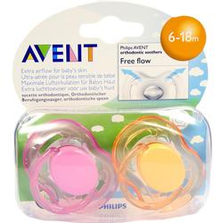 AVENT SCHN FREE6-18M BPA F