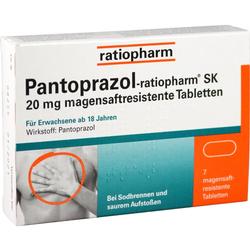 PANTOPRAZOL RATIO SK20MG