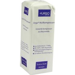 URGO MULLKOMPR 5X5CM UNST