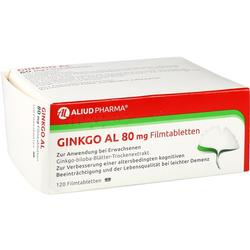 GINKGO AL 80 MG FTA