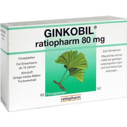 GINKOBIL RATIO 80MG FTA