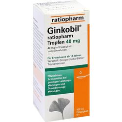 GINKOBIL RATIO TROPF 40MG