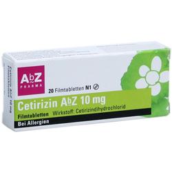 CETIRIZIN ABZ 10MG FILMT