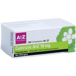 CETIRIZIN ABZ 10MG FILMT