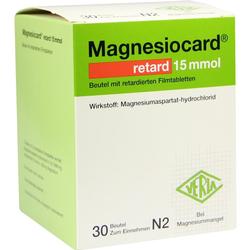 MAGNESIOCARD RETARD 15MMOL