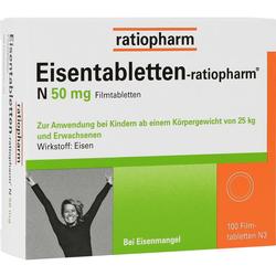 EISENTABLETTEN RATIO N50MG