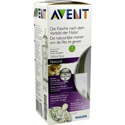 AVENT 240ML FLA GLA NATURN