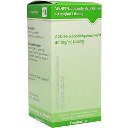 ACOIN LIDOCAINHYDR 40MG/ML