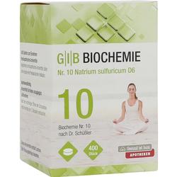 GIB BIOCHEM 10 NATR SUL D6