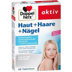 DOPPELHERZ HAUT HAARE NAEG