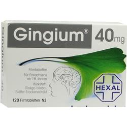 GINGIUM 40MG FILMTABLETTEN