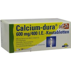 CALCIUM DURA VIT D3 600MG