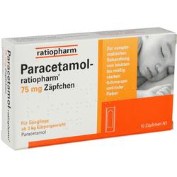 PARACETAMOL RATIO 75MG SUP