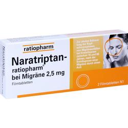 NARATRIPTAN RATIO MIGRAENE