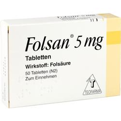 FOLSAN 5MG