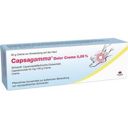 CAPSAGAMMA DOLOR 0.05%