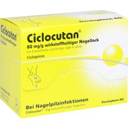 CICLOCUTAN 80MG/G NAGELLAC