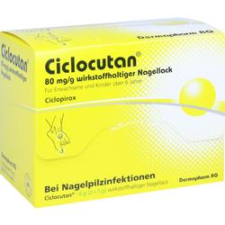 CICLOCUTAN 80MG/G NAGELLAC