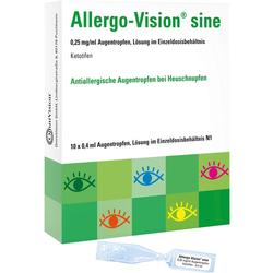 ALLERGO VISION S0.25 MG/ML