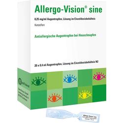 ALLERGO VISION S0.25 MG/ML