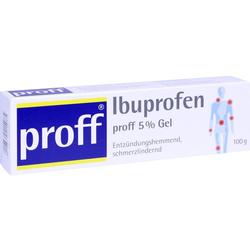 IBUPROFEN PROFF 5 % GEL