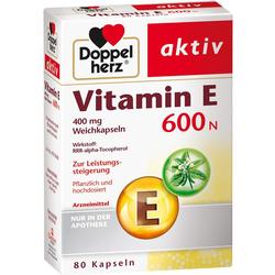 DOPPELHERZ VITAMIN E 600 N