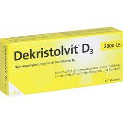 DEKRISTOLVIT D3 2000 IE