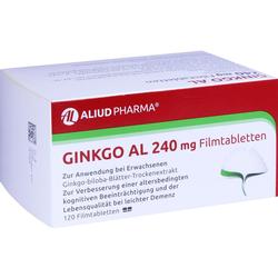 GINKGO AL 240 MG FTA