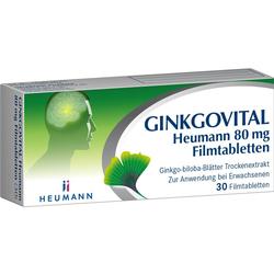 GINKGOVITAL HEUMANN 80MG