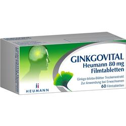 GINKGOVITAL HEUMANN 80MG