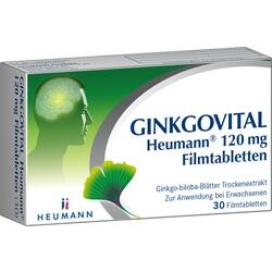 GINKGOVITAL HEUMANN 120MG