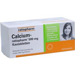 CALCIUM RATIOPHARM 500MG