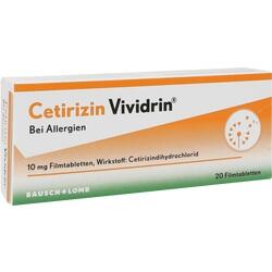 CETIRIZIN VIVIDRIN 10MG