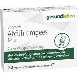 BISACODYL DRAGEES 5MG