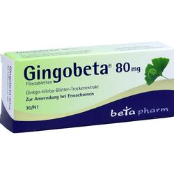 GINGOBETA 80MG