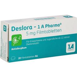 DESLORA 1A PHARMA 5MG FTA