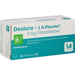 DESLORA 1A PHARMA 5MG FTA