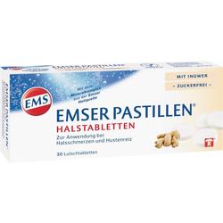 EMSER PASTILLEN INGWER ZF