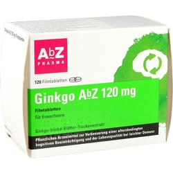 GINKGO ABZ 120MG FILMTABL