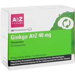 GINKGO ABZ 40MG FILMTABL