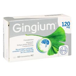 GINGIUM 120 MG FILMTABL