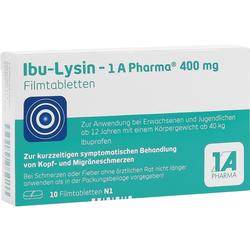 IBU-LYSIN 1A PHARMA 400MG