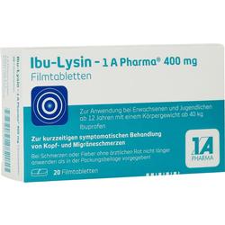 IBU-LYSIN 1A PHARMA 400MG