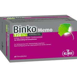 BINKO MEMO 120 MG FILMTABL